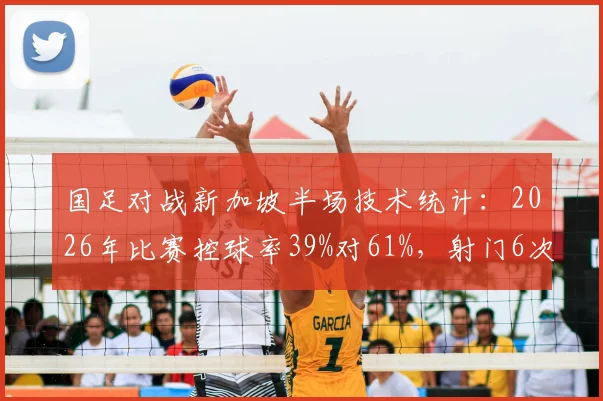 国足对战新加坡半场技术统计：2026年比赛控球率39%对61%，射门6次比3次优劣详解，附球迷热议观点